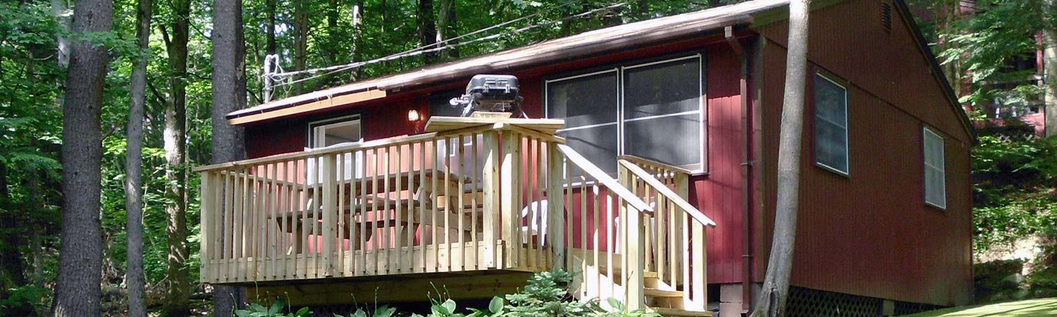 Private Cottages on Lake George